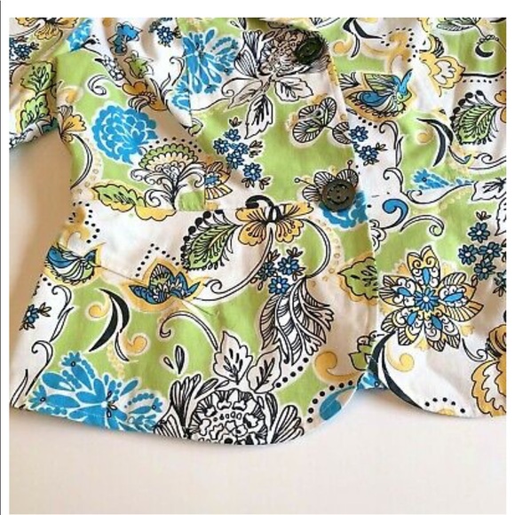 R-Q-T Paisley Blazer Small - Picture 5 of 8